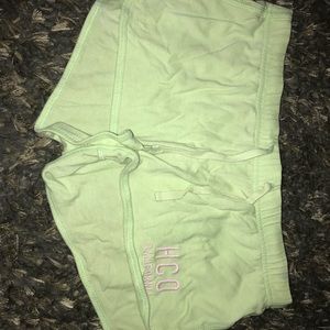 Lime green shorts